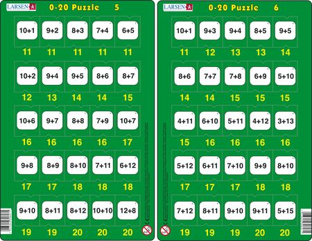 MATH10 - 0-20 Puzzle 5 & 6