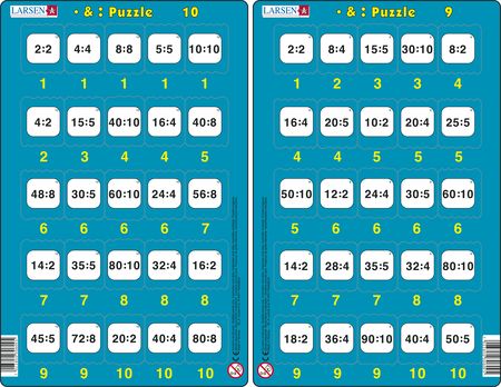 MATH26 - • & : Puzzle 10 & 9