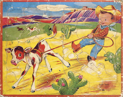 The cowboy puzzle that started it all