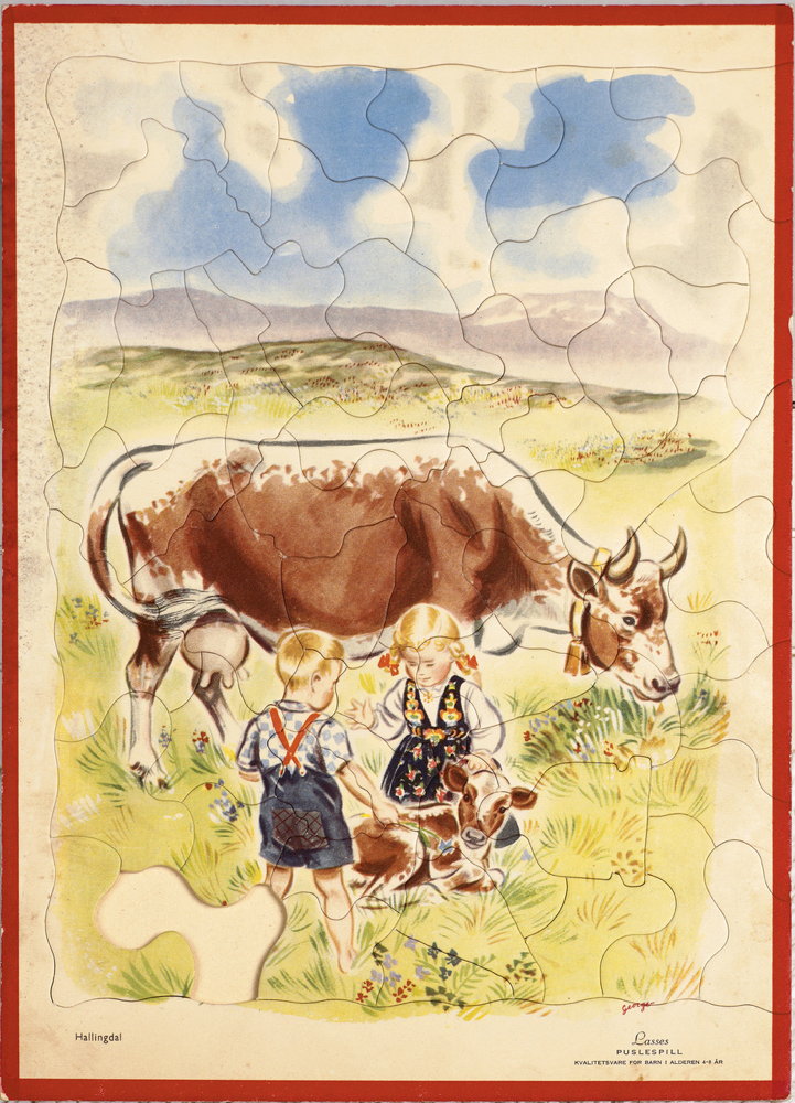 Our first puzzles - Hallingdal