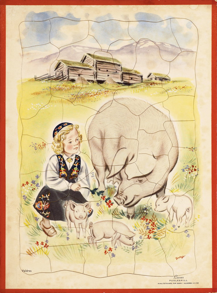 Our first puzzles - Valdres
